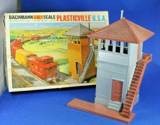 O - Plasticville - 1814 Switch Tower - Complete - Box -
