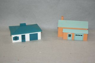 American Flyer Houses (2) For All Aboard Panels