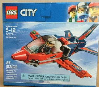 LEGO City 60177 Airshow Jet 3