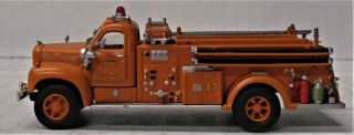 Athearn Mack B Model Fire Protection Service Pumper Truck Ho Scale