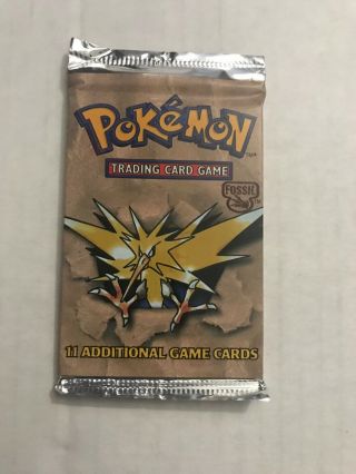 Pokemon Fossil Unlimited Edition Booster Pack 3