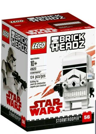 Lego Star Wars Brickheadz 41620 Stormtrooper New/sealed