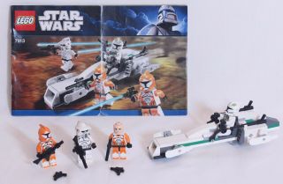 Lego 7913,  Star Wars,  Clone Trooper Battle Pack,  2011,  99 Complete