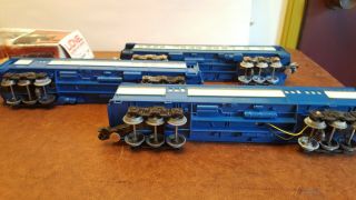 Lionel BLUE COMET Passenger Cars - Set of 3 with 1 box 3