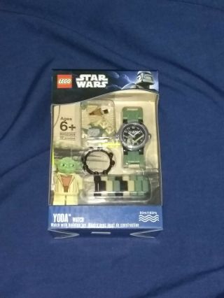Lego Star Wars Yoda Watch W/ Building Toy Brand