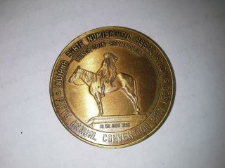 Indiana State Numismatic Association Medal,  1963 Convention