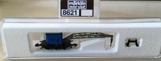 Z Scale Marklin Mini - Club 8621 Blue Crane Lnib