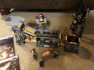 Lego Toy Story 3 Set 7596 Trash Compactor Escape With Minifigures & Instructions