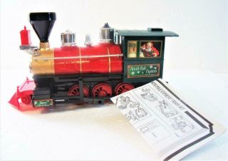 North Pole Express Christmas Train Set Eztec 37297 " Engine Car " Only -