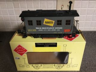 Aristocraft G Scale Aristo 46950 Track Maintenance Service Track Cleaning Car