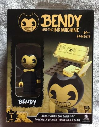 Bendy And The Ink Machine Bendy Mini Figure Building Toy Set Series 1