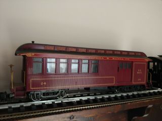Bachmann G Scale Passenger Car W/ Custom Painted Roof
