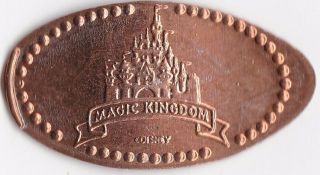 Elongated Souvenir Penny: Disney Magic Kingdom (cinderella 