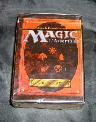 Mtg Magic The Gathering 4th Edition Starter Deck Factory French Sh