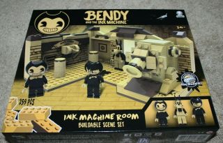 Bendy And The Ink Machine Building Set Ink Machine Room Scene Buildable