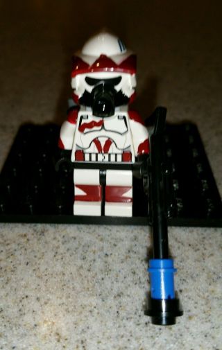 Lego Star Wars Arf Commander Jacob Clone Wars Scout Trooper Custom Figure.