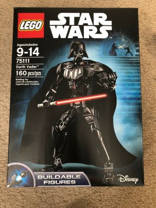 Lego Star Wars 75111 Buildable Figures Darth Vader Retired Set