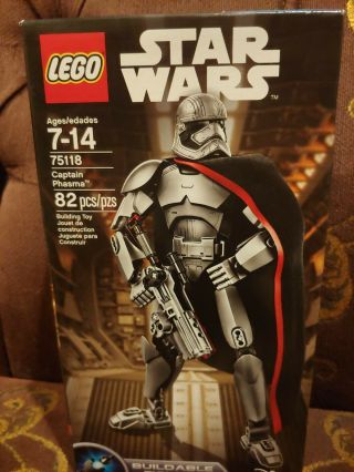 Star Wars Lego Captain Phasma Error Box Set 75118 Buildable Figures 2016
