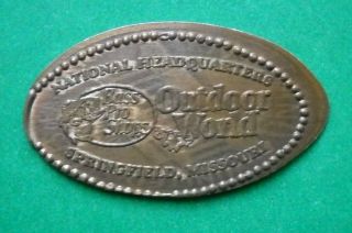 Bass Pro Shops Elongated Penny Springfield Missouri Usa Cent Souvenir Coin