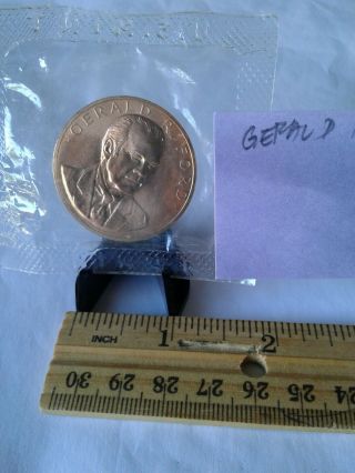 Us Gerald Ford Presidential Bronze Medal 1 5/16 ".  See Photos.
