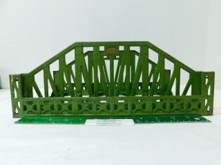 Lionel Standard Gauge 280 Tinplate Bridge - Green
