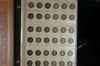 1909 - 2019 Complete Set of Lincoln Wheat / Memorial / Shield Cents in Dansco 2