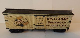 Ho Early Rail Lemp Brewing Co.  Boxcar