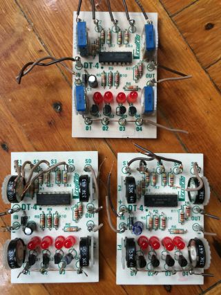 Three Circuitron Dt - 4 Rolling Stock Detectors