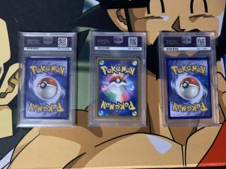 3 - PSA 10 Pokemon Jirachi,  Venusaur & Celebi,  Venusaur & Snivy GX 2