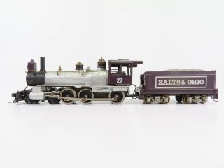 Ho Scale Mantua B&o Baltimore & Ohio 4 - 6 - 0 Steam Locomotive Powered 27
