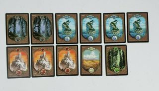 11 Island Swamp Mountain Unglued NM Basic Land Extended Full Art MAGIC CARDS 2