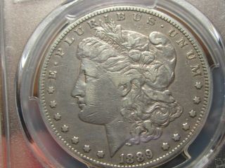 Key Dated Morgan Dollar 1889 - Cc Pcgs Vf - 25 Much Nicer Looking Than Its Grade