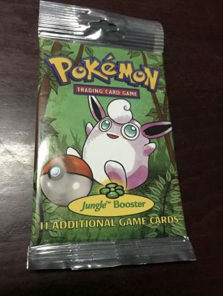 Pokemon Jungle Booster Pack Factory 1999 Wigglytuff