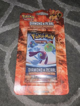 Pokemon Diamond And Pearl Mysterious Treasures Blister Booster Pack 2007 4