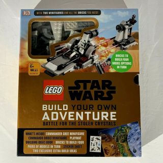 Lego Star Wars Build Your Own Adventure Stolen Crystal 180 Pc Mini Figures