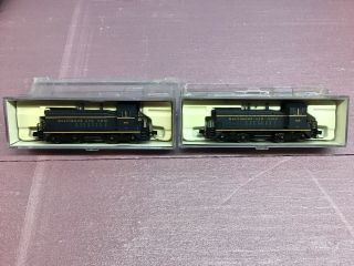 2 N Scale Life Like Sw9/1200 Engines Locos,  Different Numbers,  Mt Couplers