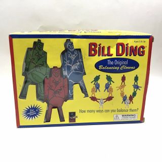 " Bill Ding " 9 Clown Stacking Balancing Toy Game Set,  Damert Company