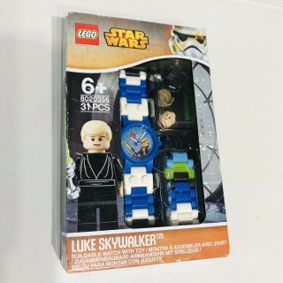 Lego Star Wars Luke Skywalker 31pc Buildable Watch Mini Figure 8020356 -