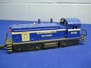 Lionel 8770 Electromotive Division Switcher Locomotive