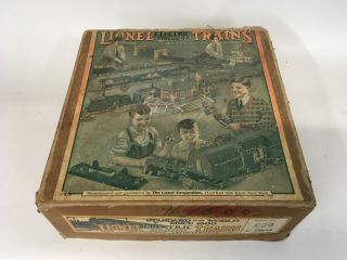 Lionel Outfit 236 Set Box From 1930 - 2 - Box Top Only