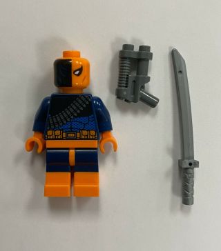 Lego Dc Superheroes Deathstroke Sh194 From 76034 Batman Batboat Harbour Pursuit