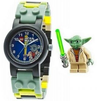 Lego Star Wars " Yoda " Buildable Watch 9002076 With Mini Yoda Figure