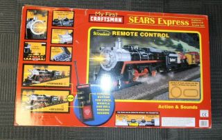 Sears Express G Scale Train Set,  Battery Powered,  Remote Controlled