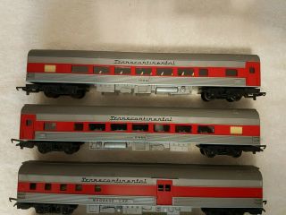 Tri - Ang Hornby 4 Transcontinental Passenger Cars - OO/HO Scale 2