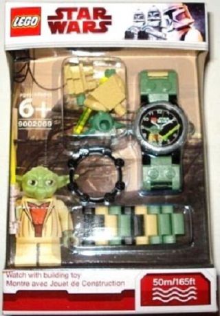 Lego Yoda Watch 9002069 Clone Wars Chronicles Star Wars Wrist Lightsaber