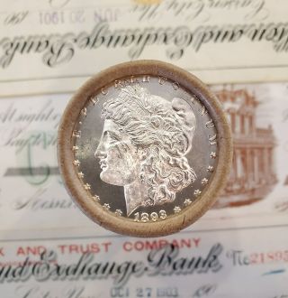 $20 Silver Dollar Roll 1893 And Cc Morgan Dollar Ends