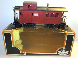 Vintage G - Scale Kalamazoo Toy Train Red Work Caboose D.  &r.  G.  W.  250 W/box