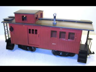 Vintage G - Scale Kalamazoo Toy Train Red Work Caboose D.  &R.  G.  W.  250 w/Box 2