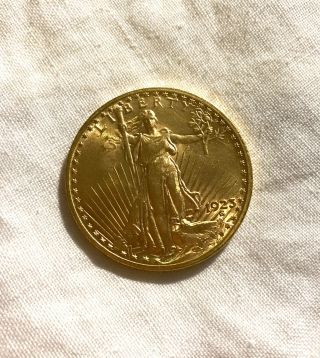 1923 Twenty Dollar Gold Coin,  22k Gold,  Saint Gaudens Eagle Liberty Coin