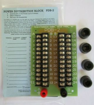 Miniatronics - Pdb - 2,  24 Position Power Distribution Block - Rated At 15 Amps